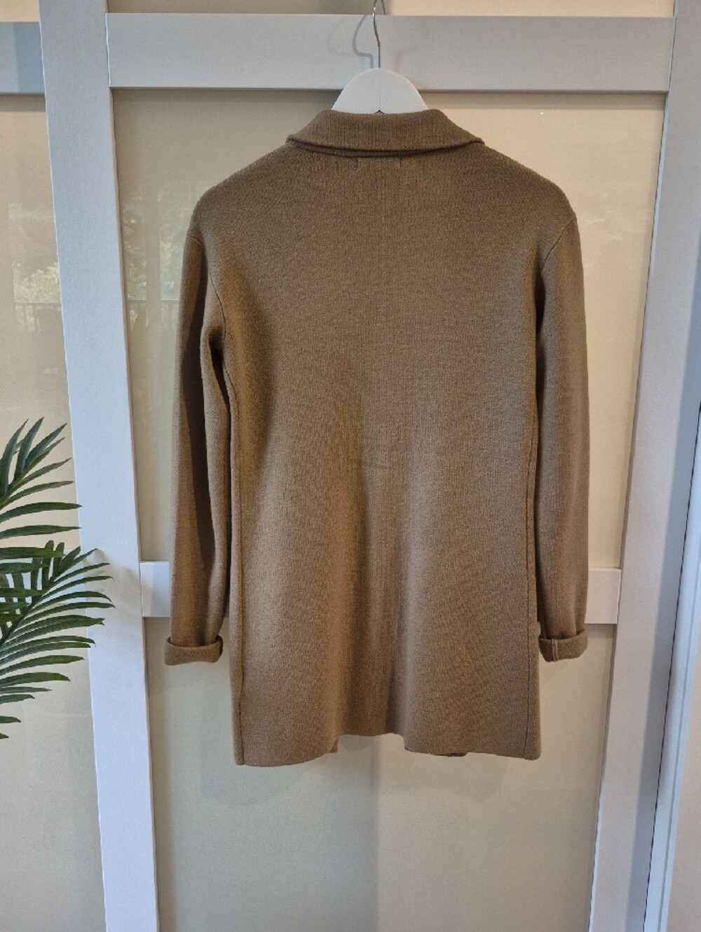 RW&Co Camel Single-Button Cardigan - Picture 3 of 6